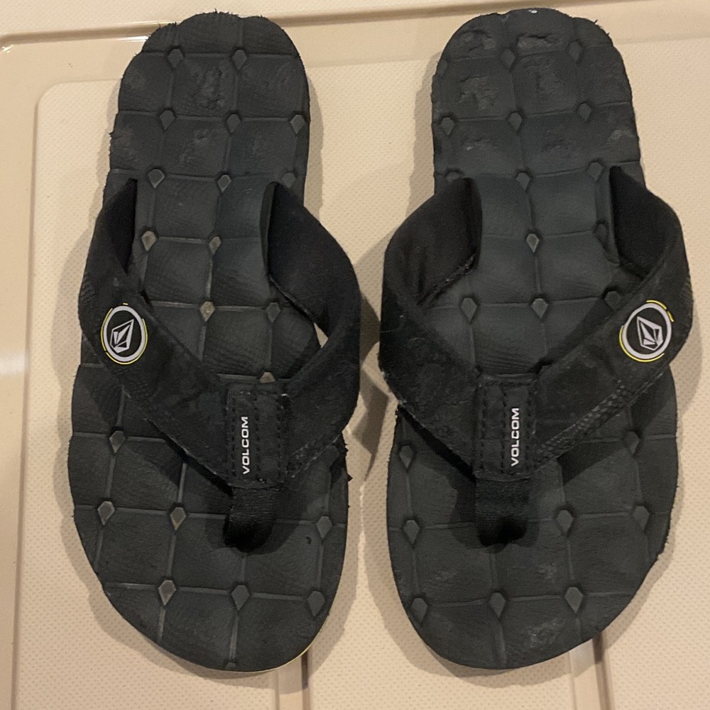 Volcom Black Sandals